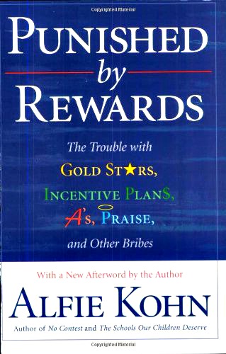 front cover of Punished by Rewards, book review at LisaNalbone.com